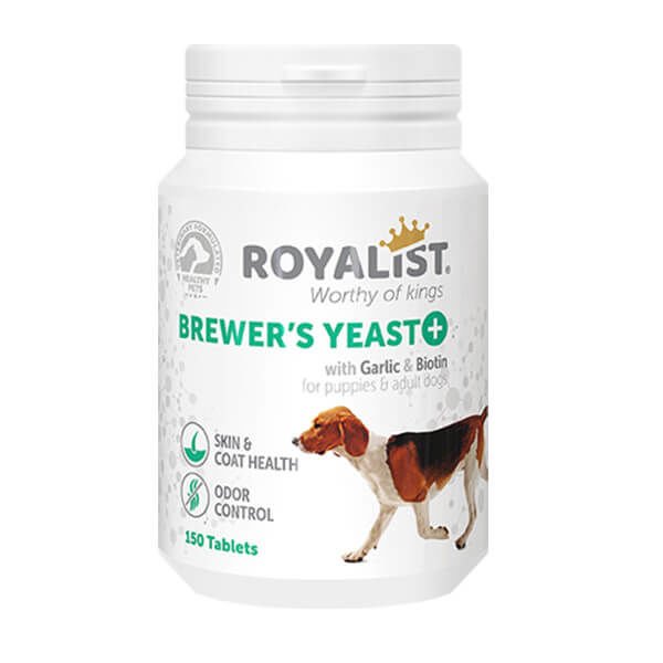 Royalist Brewers Yeast Deri Tüy Sağlığı ve Koku Giderici Köpek Tableti 150 Adet