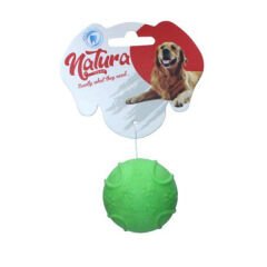 Natura Plastik Sert Top Köpek Oyuncak 7 Cm