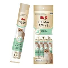 Me-O Gold Creamy Ton Balıklı ve Prebiyotikli Sıvı Kedi Ödül Maması 4 Adet 15 Gr