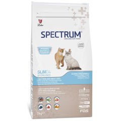 Spectrum Slim34 Hipoalerjenik Somonlu Kısırlastırılmış Kedi Maması 2 Kg
