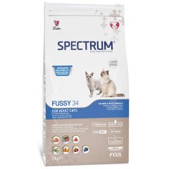 Spectrum Fussy34 Hipoalerjenik Somonlu Seçici Yetişkin Kedi Maması 2 Kg