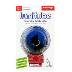 Red Dingo Lumitube Kırmızı Işıklı Köpek Boyun Tasması S-L 80 Cm