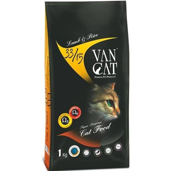 Vancat Kuzu Etli Yetişkin Kedi Maması 1 Kg