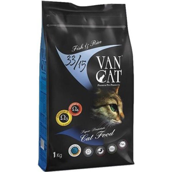 Vancat Balıklı Yetişkin Kedi Maması 1 Kg