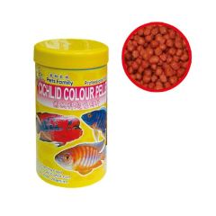 Pets Family Cichlid Color Pellet Balık Yemi 250 Ml
