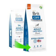 Brit Care Hypo-Allergenic Kuzu Etli Büyük Irk Yetişkin Köpek Maması 12+2 Kg