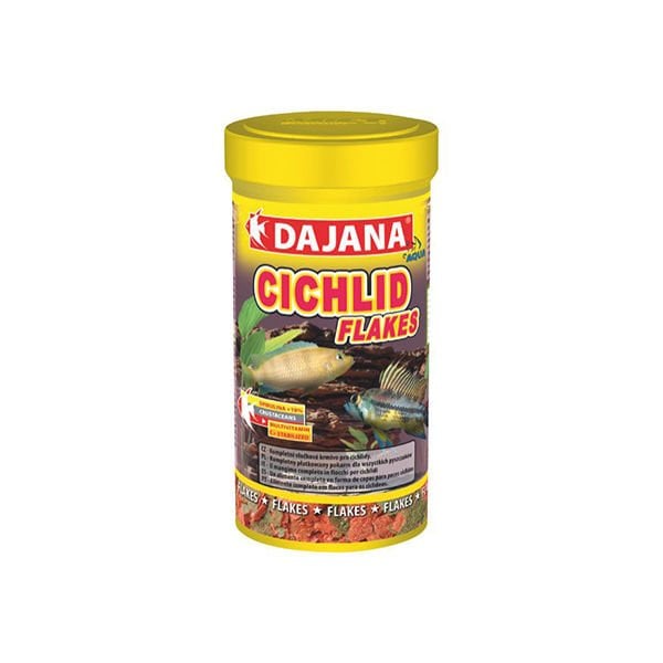 Dajana Cichlid Flakes Akvaryum Balık Yemi 1000 Ml 200 Gr