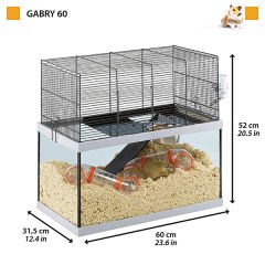 Ferplast Gabry 60 Hamster Kafesi 60x31.5x52 Cm