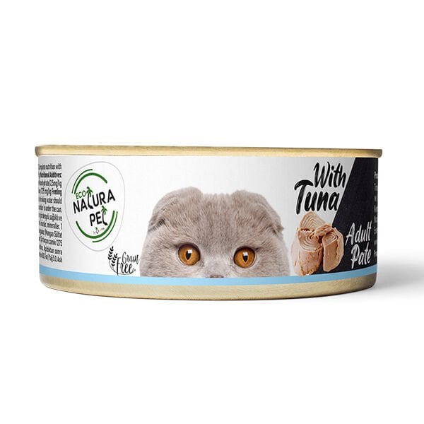 Eco Natura Adult Ton Balıklı Yetişkin Konserve Kedi Maması 80 Gr