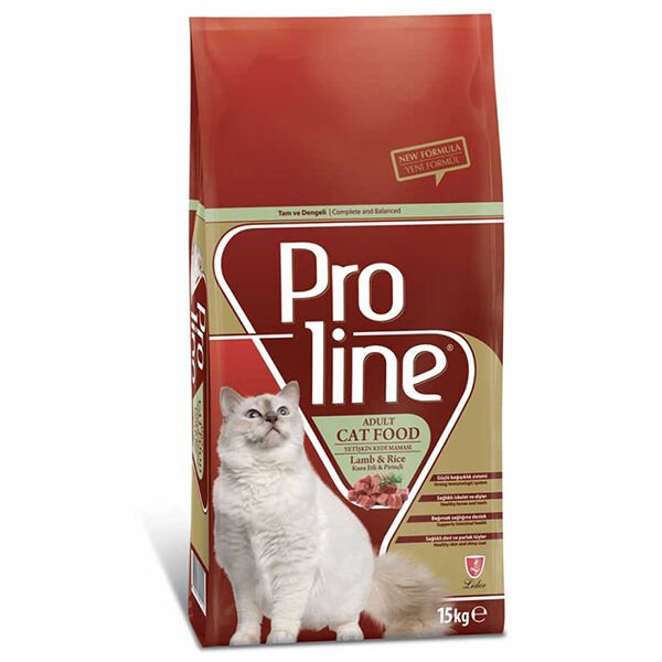 Proline Adult Kuzu ve Pirinçli Yetişkin Kedi Maması 15 Kg