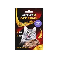 Euro Cat Cat Snack Düşük Tahıllı Ördekli Catnipli Kedi Ödül Maması 50 Gr