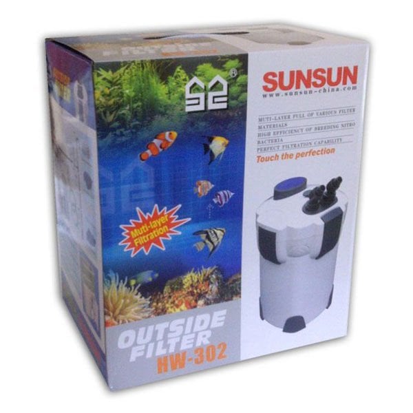 Sunsun Akvaryum Dış Filtre Hw-302 18W 1000 Lt/h 3.5 Kg