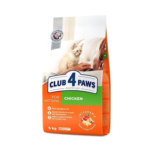 Club4Paws Premium Kitten Tavuklu Yavru Kedi Maması 5 Kg