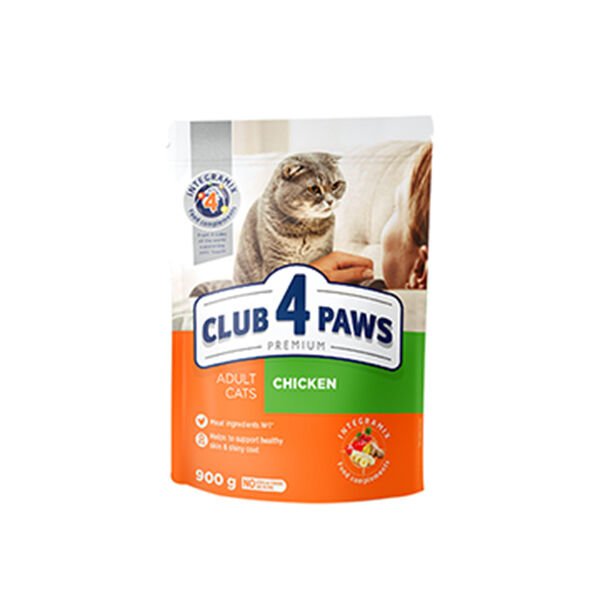 Club4Paws Premium Adult Somonlu Yetişkin Kedi Maması 900 Gr