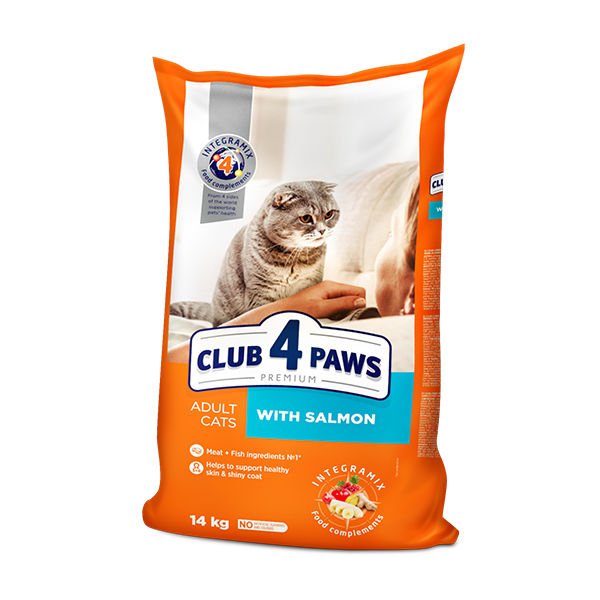 Club4Paws Premium Adult Somonlu Yetişkin Kedi Maması 14 Kg