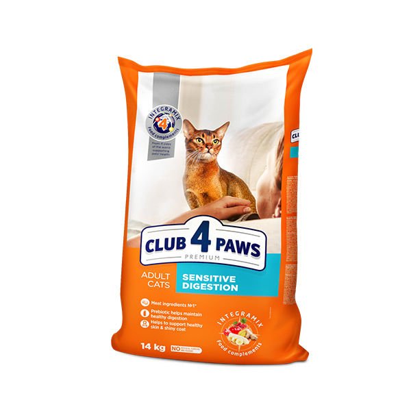 Club4Paws Senstive Digestion Tavuklu Hassas Sindirim Destekleyici Yetişkin Kedi Maması 14 Kg
