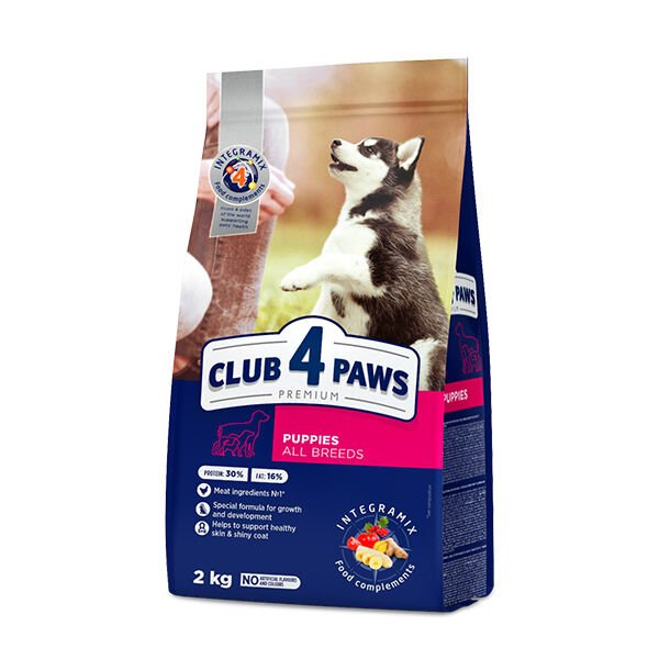 Club4Paws Premium Puppy Tavuklu Yavru Köpek Maması 2 Kg