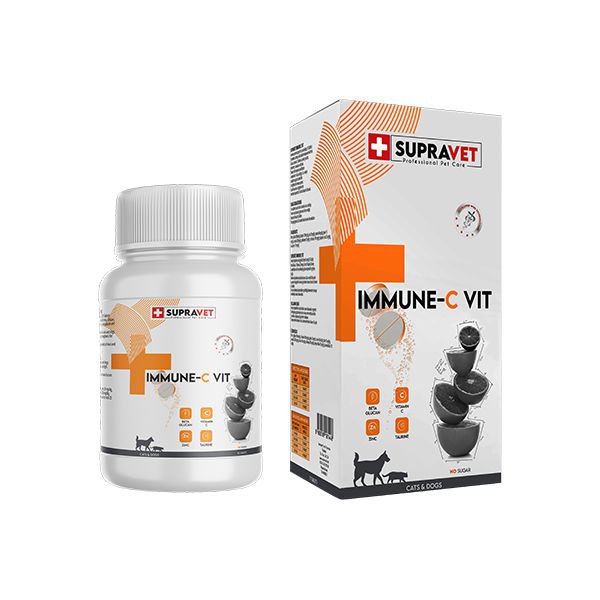 Supravet Immune C-Vit Bağışıklık Güçlendirici Köpek Vitamini Tablet 75 Adet