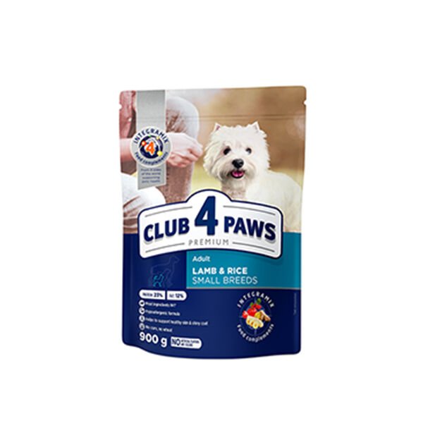 Club4Paws Premium Small Breed Kuzulu Küçük Irk Yetişkin Köpek Maması 900 Gr