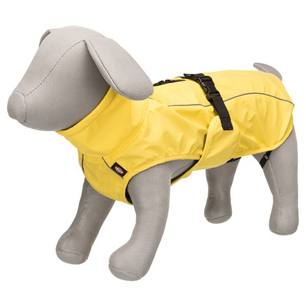Trixie Vimy Dolgulu ve Yansıtıcı Köpek Yağmurluğu Sarı Medium 45 Cm