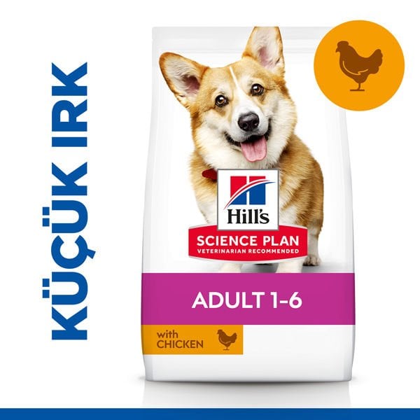 Hills Adult Small Miniature Tavuklu Küçük Irk Köpek Maması 1.5 Kg