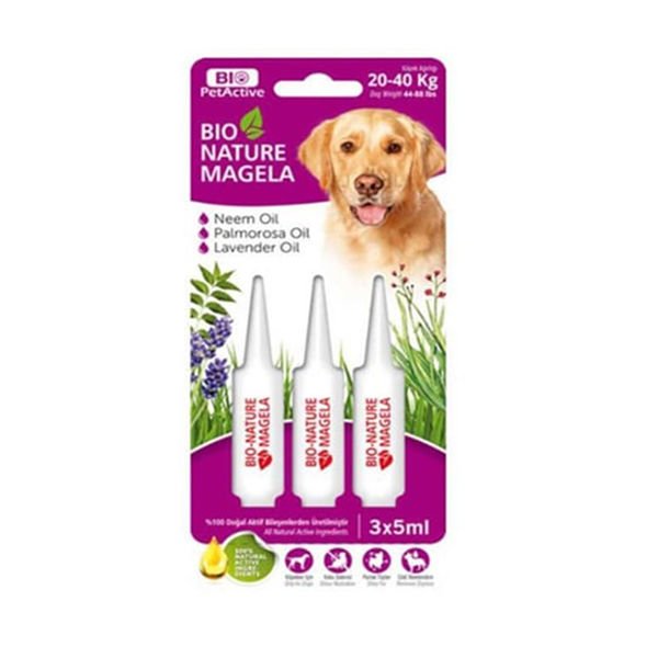 Bio Pet Active Bio Nature Köpek Deri ve Tüy Bakım Damlası 3x5 Ml