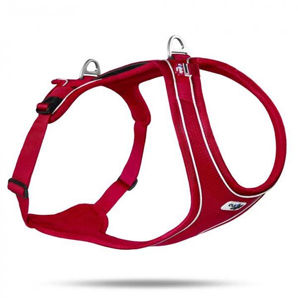 Curli Belka Comfort Harness Köpek Göğüs Tasması Kırmızı Xsmall 58-62x42 Cm