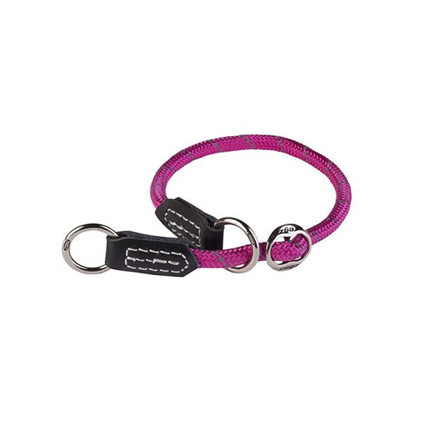 Rogz Rope Slipband Halat Köpek Boyun Tasması Pembe Large 1.2x45-55 Cm