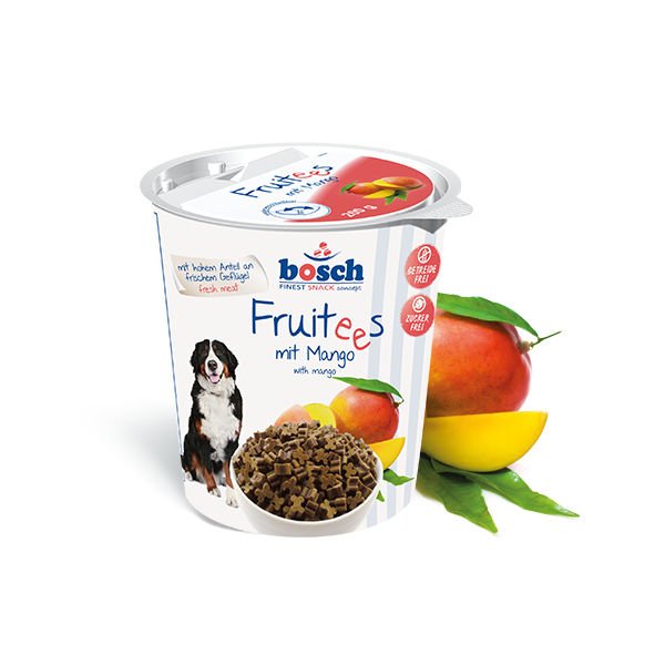 Bosch Fruitees Kümes Hayvanlı ve Mangolu Köpek Ödül Maması 200 Gr