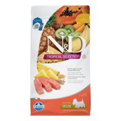N&D Tropical Selection Somonlu ve Tropical Meyveli Mini Irk Yetişkin Köpek Maması 1.5 Kg