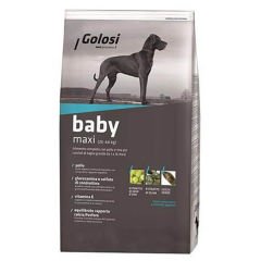 Golosi Baby Maxi Tavuklu Büyük Irk Yavru Köpek Maması 12 Kg