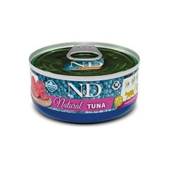 N&D Natural Tuna Balıklı Konserve Yaş Kedi Maması 140 Gr