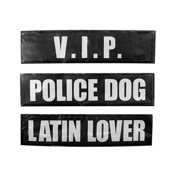 Karlie Xtreme Slogan Köpek Göğüs Tasması Police