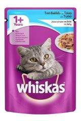 Whiskas Pouch Ton Balıklı Konserve Kedi Maması 100 Gr