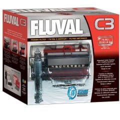 Fluval C3 Akvaryum Power Filtre 17.78x12.7x17.78 Cm 5W 480 Lt/h