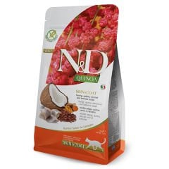 N&D Quinoa Skin Coat Ringa Balığı Yetişkin Kedi Maması 5 Kg