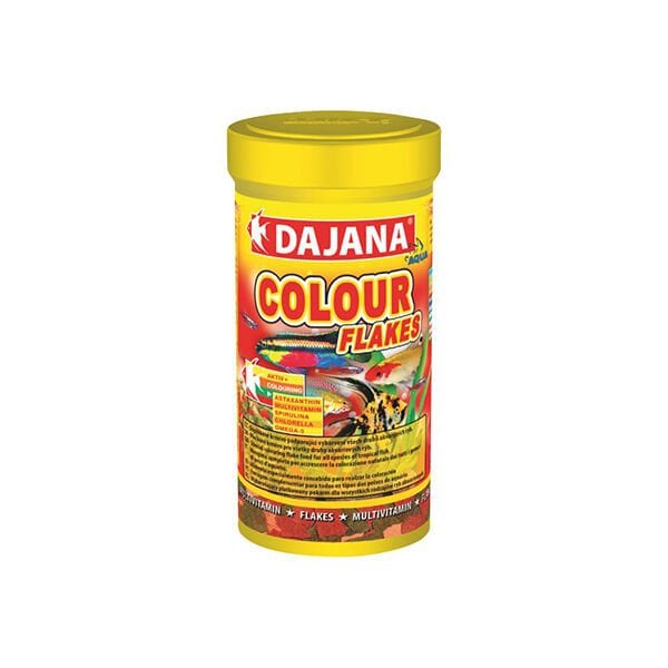 Dajana Tropical Color Flakes Akvaryum Balık Yemi 100 Ml 20 Gr