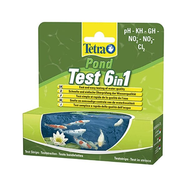 Tetra Test 6 in 1 Tatlı Su Stip Stick 25 Adet