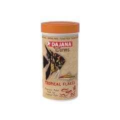 DajanaWorms Tropical Flakes Akvaryum Balık Yemi 100 Ml 18 Gr