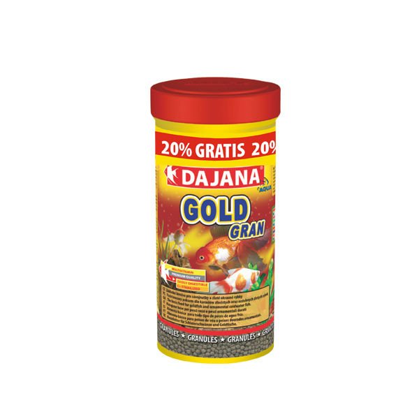 Dajana Gold Gran Akvaryum Balık Yemi 250+50 Ml 132 Gr    