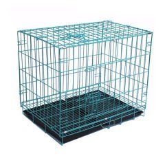 Qh Pet Cage Köpek Kafesi Mavi 92x56x66 Cm