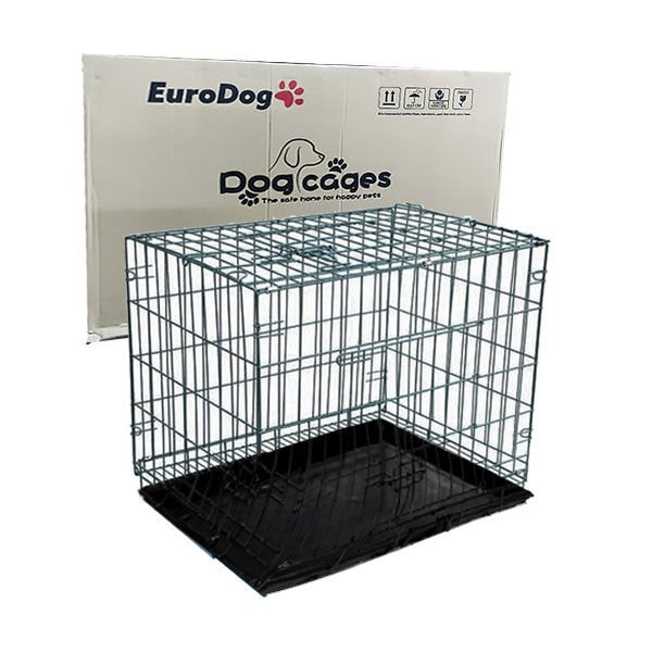 Euro Dog Köpek Kafesi Siyah 121x74x81 Cm