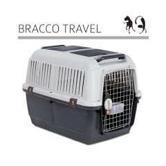 Mp Wojer Bracco Travel 4 Köpek Taşıma Çantası Siyah 60x40x38.5 Cm