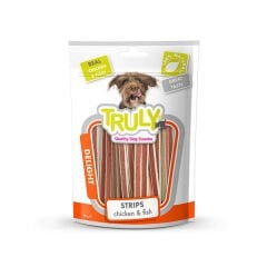 Truly Tavuklu ve Mezgitli Sandviç Yumuşak Köpek Ödül Maması 90 Gr