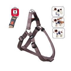 Karlie Basic Köpek Göğüs Tasması Medium Kahverengi 40-70 Cm