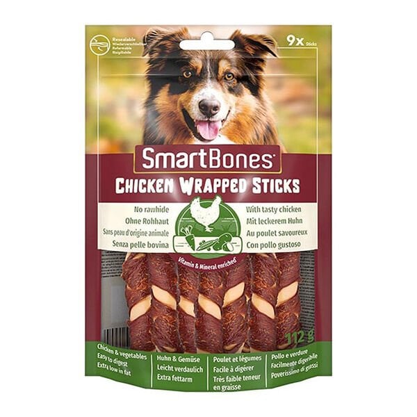 Smart Bones Ağız ve Diş Sağlığı Tavuklu Kemik Köpek Ödül Maması 112 Gr