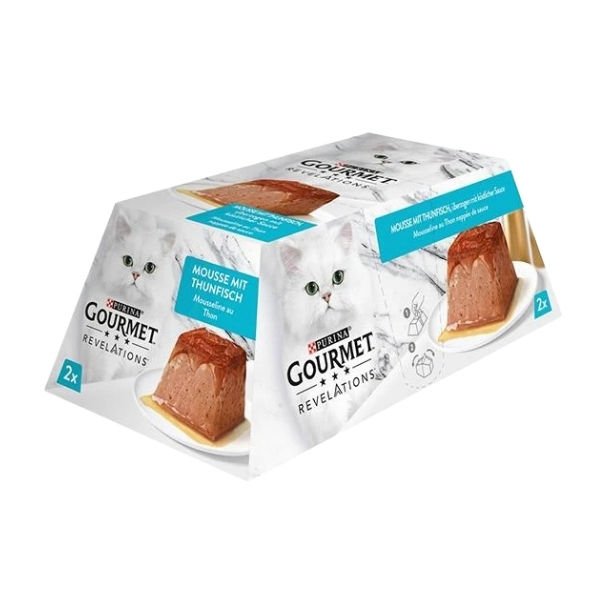 Gourmet Revelations Ton Balıklı Yetişkin Konserve Kedi Maması 2 Adet 57 Gr