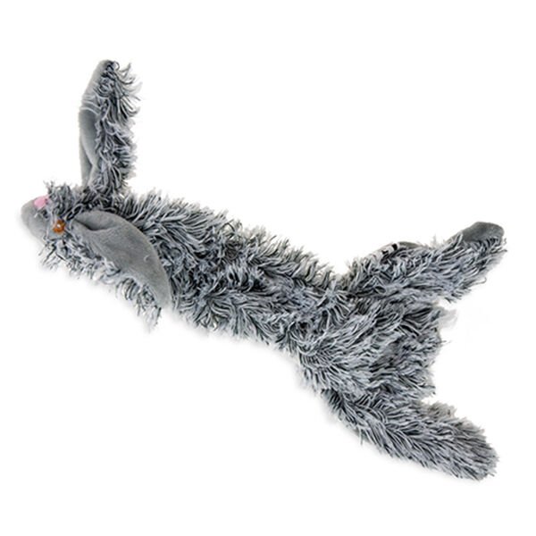 Karlie Flantino Peluş Tavşan Köpek Oyuncağı Siyah 30 Cm