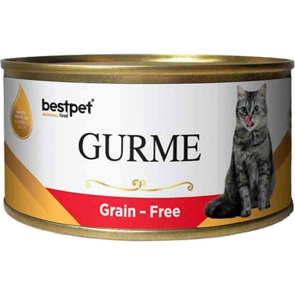 Best Pet Gurme Jöleli Biftekli Yetişkin Konserve Kedi Maması 100 Gr