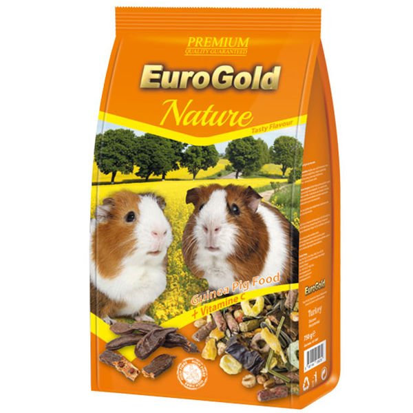 Euro Gold Guinea Pig Kemirgen Yemi 750 Gr